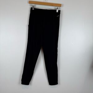 Kerrits black fleece lined legging breeches Girls Size XL extra large